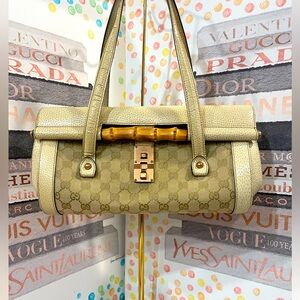 Gucci Bamboo Leather Bag